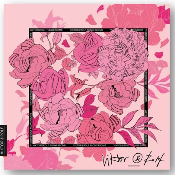 Viktor & Rolf Flowerbomb foulard scarf - Picture 1 of 3